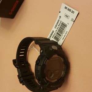 G shock casio mens watch brand new with tags,box black